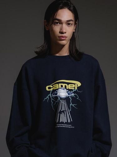 Camel Alien Sweatshirt [Navy] - CAMELWORK - Modalova