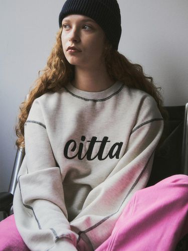 Chain Stitch Logo Sweatshirts - CITTA - Modalova