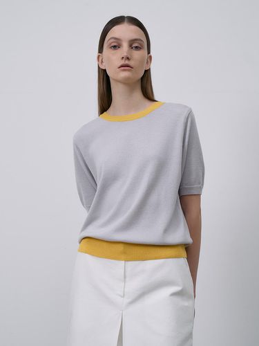 Summer Wool Half Sleeve Top - Lamerei - Modalova