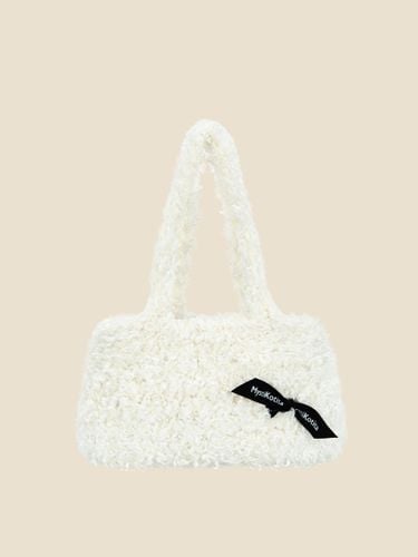 Fur Textured Mini Bag [Beige] - MystiKotita - Modalova