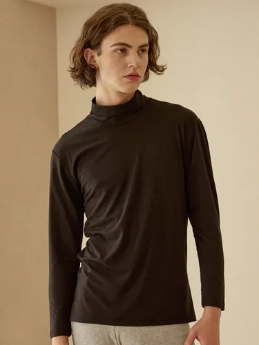 Heating] Cozy Ultra Half Turtleneck Men's T-Shirt - HUGDAY - Modalova