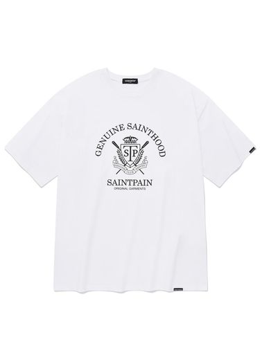 SP Rowing Team Logo T-shirt - White - SAINTPAIN - Modalova