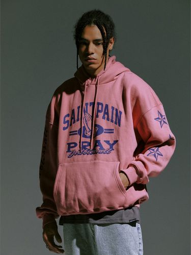 SP Pray Hands Hoodie - Dusty Pink - SAINTPAIN - Modalova