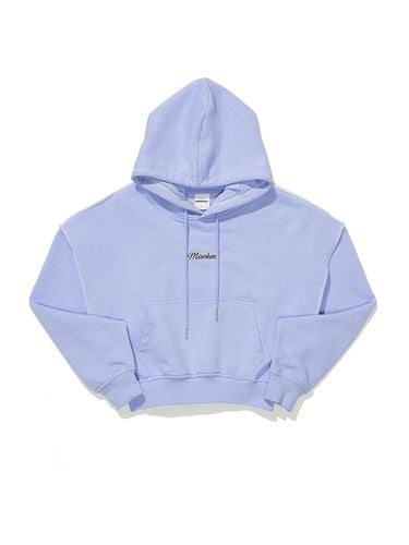 Women Stitch Cropped Hoodie - MARKM - Modalova