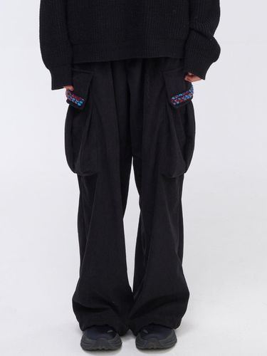 Corduroy Banding Pants_Black - The GREATEST - Modalova