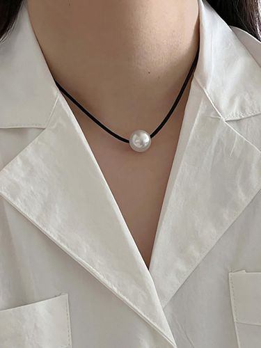 Mm Pearl Point Necklace - OUI SAY YES! - Modalova