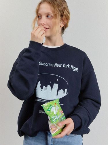 New York City Sweatshirt - Navy - Tillber - Modalova