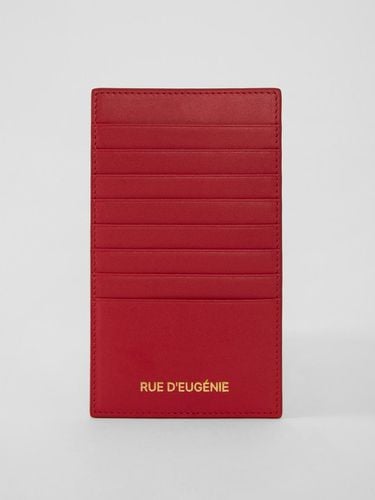 Leather Card Wallet_Red - RUE D’EUGENIE - Modalova