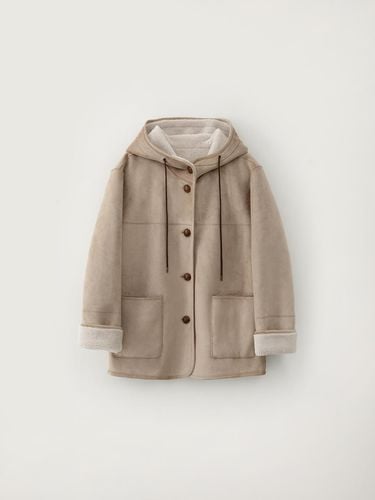 Hooded Shearling Reversible Mustang - Tillber - Modalova