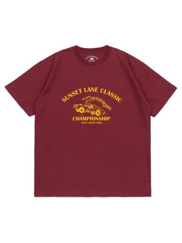 Champion Bunny T-shirt_Burgundy - POLYGRAM - Modalova