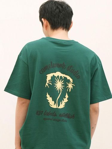 New Plant T-shirt_Dark Green - CAMELWORK - Modalova