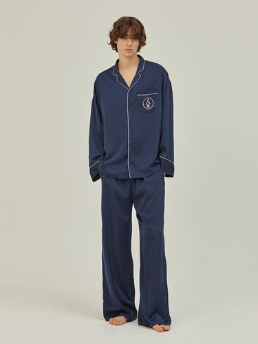 Classic Pajama Set - Royal Navy - atempo - Modalova