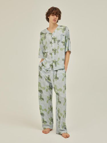 Cozy Pajama Set - Arc Blue - atempo - Modalova