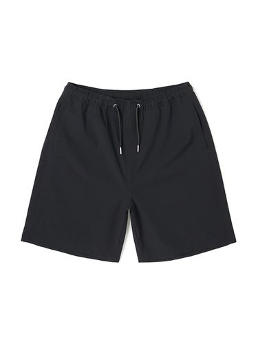 Mens Nylon Full Band Shorts - Black - ADHOC - Modalova