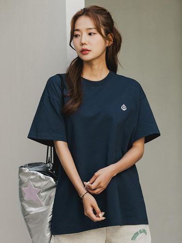 Spade A Oversized Short Sleeves T-Shirt - alvinclo - Modalova