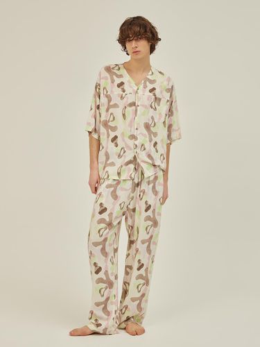 Cozy Pajama Set - Arc Beige - atempo - Modalova