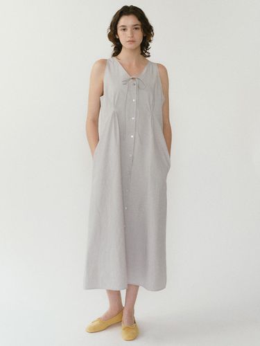 Hazel Sleeveless Dress_Grey - LeniL - Modalova