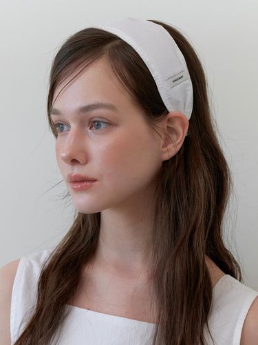 Daily Basic Wide Headband_White - KINDABABY - Modalova