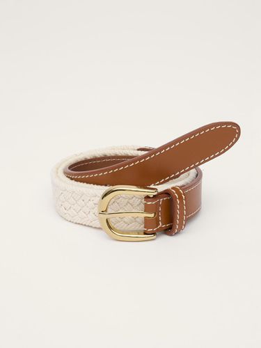 Classic Weaving Belt - sienne - Modalova