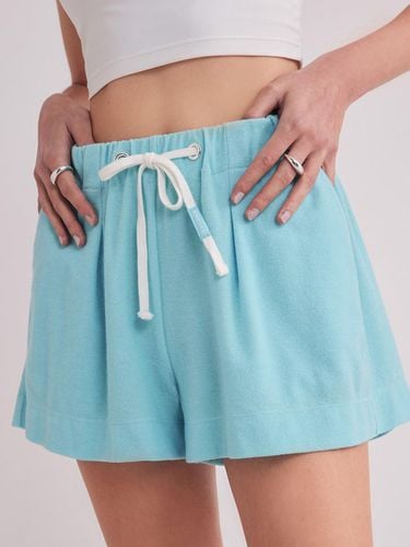 EMMA Terry Shorts - Aqua Blue - NYLORA - Modalova