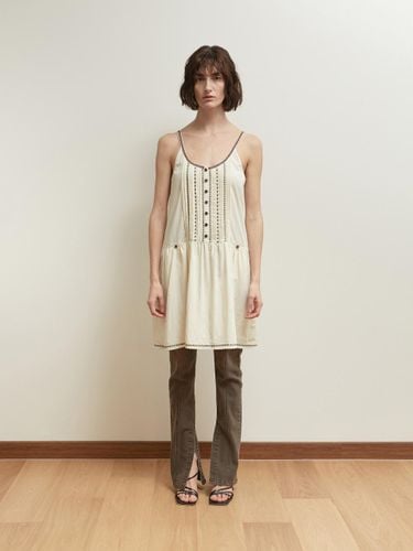 Bohemian Sleeveless Dress - SALTY PEBBLE - Modalova