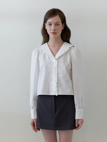 Pring Frill Blouse_White - KINDABABY - Modalova