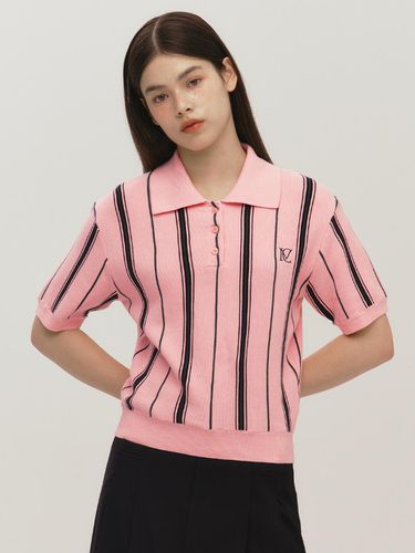 Multi Stripe Cotton Knit Pullover - marieclaire - Modalova