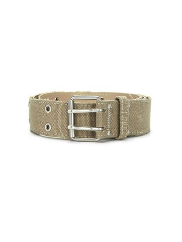 Damage Eyelet Belt_Beige - Matin Kim - Modalova