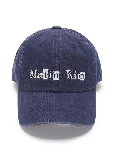 Logo Scrap Ball Cap_Navy - Matin Kim - Modalova