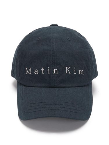 Matin Typo Ball Cap_Navy - Matin Kim - Modalova