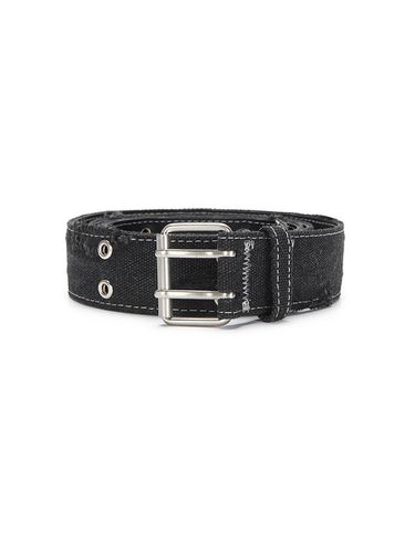 Damage Eyelet Belt_Black - Matin Kim - Modalova