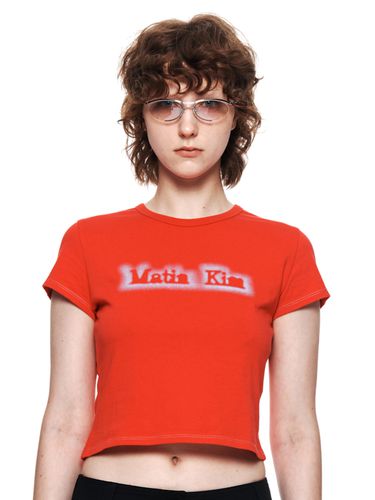 Matin Shade Logo Crop Top_Red - Matin Kim - Modalova