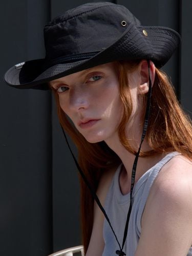 Two-Way Belted Cowboy Hat_Black - ouie - Modalova