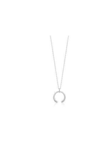 Lux Curve 925 Silver Necklace - ANIA HAIE - Modalova