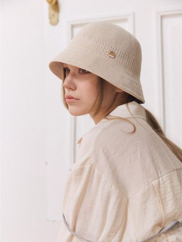 Center Pattern Bucket Hat - ACCLET - Modalova