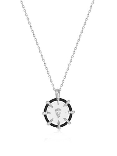 Sparkle Point 925 Medallion Necklace - ANIA HAIE - Modalova