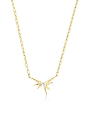 Spark Spike 925 Silver Necklace - ANIA HAIE - Modalova