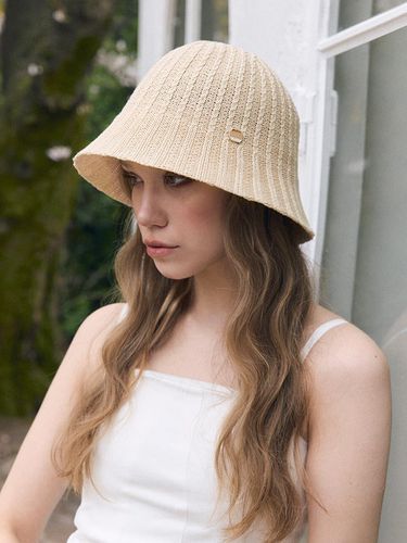 Full Stripe Pattern Bucket Hat - ACCLET - Modalova