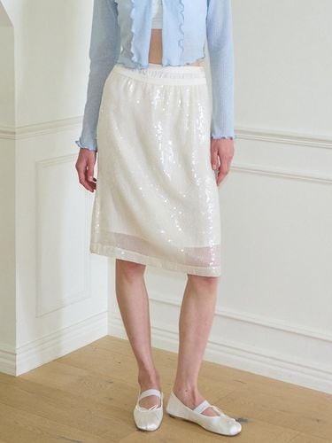 Spangled Layered Skirt Set - SALON DE YOHN - Modalova