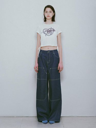 Carpenter Denim Pants_Blue - RAIVE - Modalova