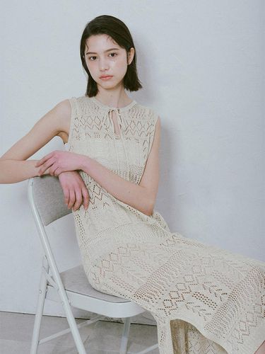 Metallic Knit One-piece_Gold - RAIVE - Modalova