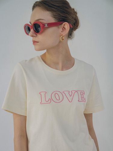 Love Lace T-Shirt - vanone atelier - Modalova