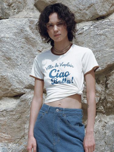 Via Ciao Bella T-shirt - VIA PLAIN - Modalova