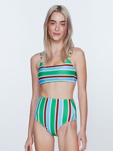 Sunburst Stripe Bikini Top - DELIGHTPOOL - Modalova