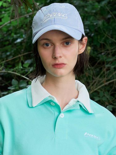 Parc Stripe Ball Cap_Blue - Studio & Parc - Modalova