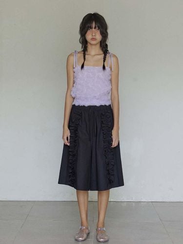 Dumb And Frill Banding Pants_Black - HOKUSPOKUS - Modalova