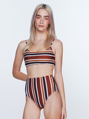 Sunburst Stripe Bikini Bottom - DELIGHTPOOL - Modalova