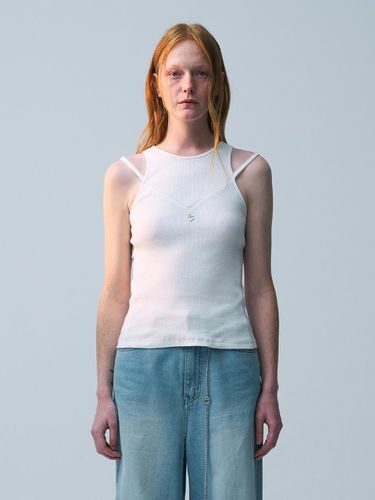 Shoulder Line Sleeveless_White - ellonarc - Modalova