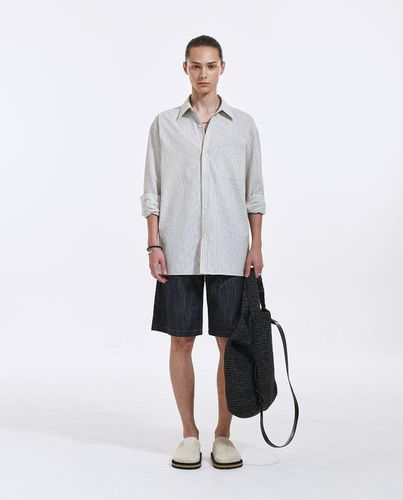 Nomad Stripe Seersucker Shirt - WEST GRAND BOULEVARD - Modalova