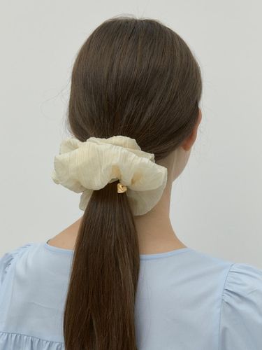 Organza Charm Point Scrunchies - DEPOUND - Modalova